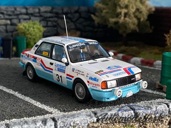 Model auta rally Škoda 130 L