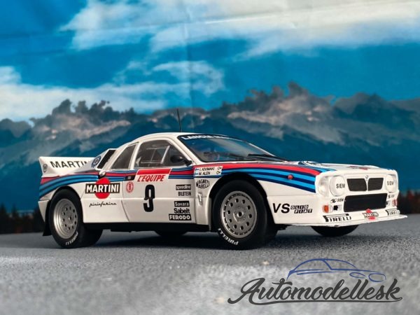 Model auta rally Lancia Rally 037 Alen Tour Corse 1983