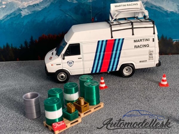 Model auta Iveco Daily Martini Racing