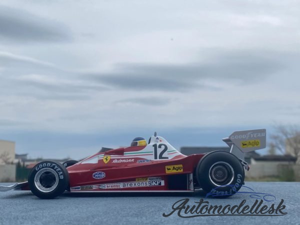 Model auta Ferrari 312 T2B, No.12