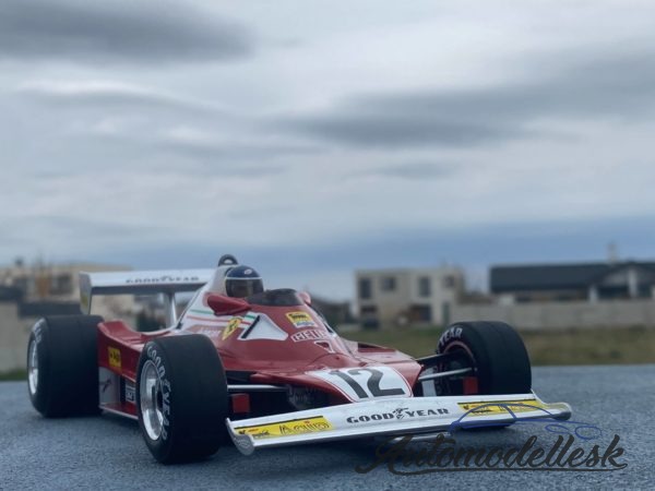 Model auta Ferrari 312 T2B, No.12