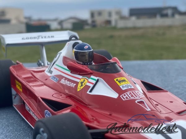 Model auta Ferrari 312 T2B, No.12