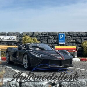 Model auta LaFerrari Aperta, čierna, 2016