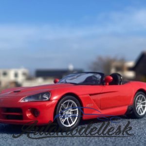 Model auta Dodge Viper SRT, červená 2003