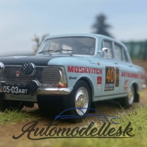 Model auta rally MOSKVIC 412