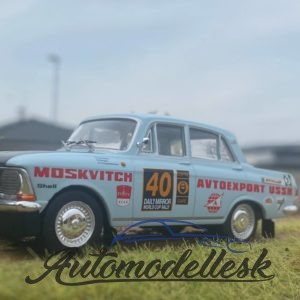 Model auta rally MOSKVIC 412