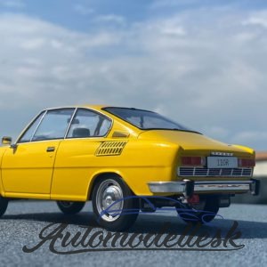 Model auta Škoda 110R, žltá 1971