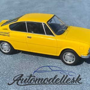 Model auta Škoda 110R, žltá 1971