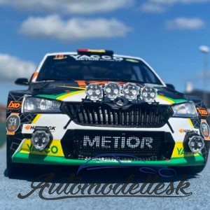 Model auta rally Škoda Fabia R5 Evo