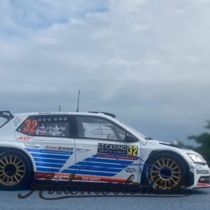 Model auta rally Škoda Fabia R5
