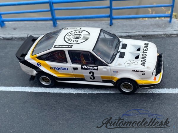 Model auta rally Škoda MTX 160 RS