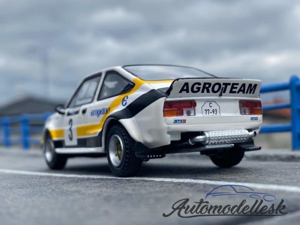 Model auta rally Škoda MTX 160 RS
