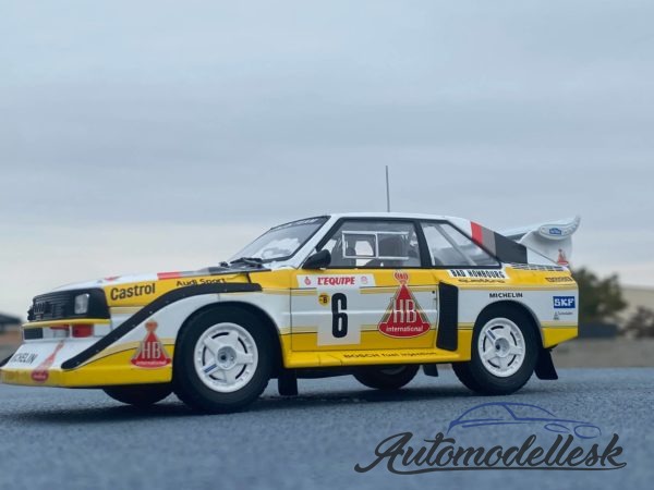 Model auta rally Audi Sport quattro S1