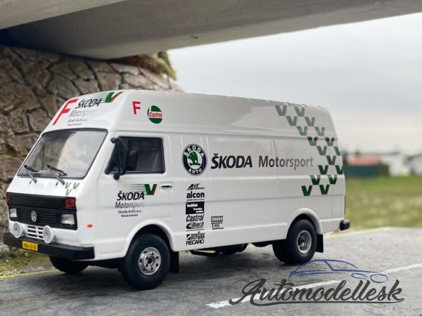 Model auta rally VW LT45 LWB, Škoda Motorsport