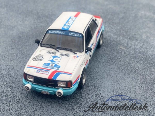 Model auta rally Škoda 130L