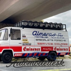 Model auta rally doprovod Mercedes 508 D