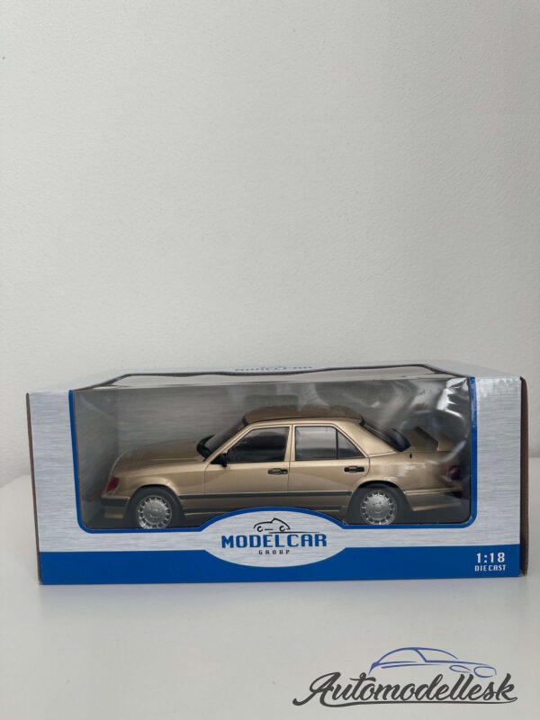 Model auta Model auta Mercedes W124 Tuning, bežová, 1986