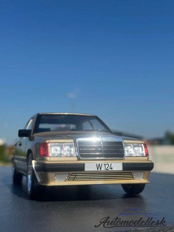 Model auta Model auta Mercedes W124 Tuning, bežová, 1986