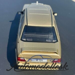 Model auta Model auta Mercedes W124 Tuning, bežová, 1986