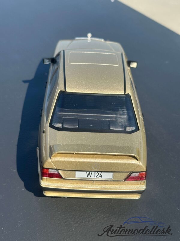 Model auta Model auta Mercedes W124 Tuning, bežová, 1986