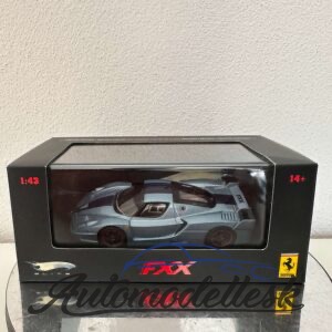 Model auta Ferrari FXX, turquoise with blue stripe, 2006