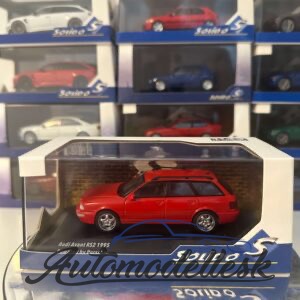 Model auta Audi Avant RS2, Lazer červená, 1995