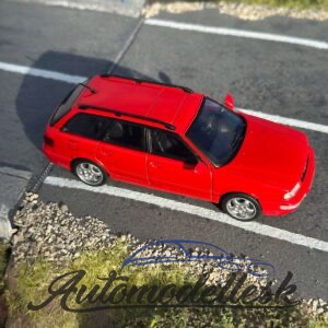 Model auta Audi Avant RS2, Lazer červená, 1995