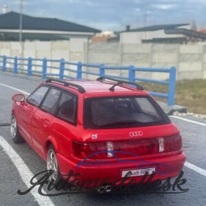 Model auta Audi Avant RS2, Lazer červená, 1995
