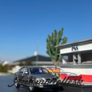 Model auta Škoda Octavia II, strieborná