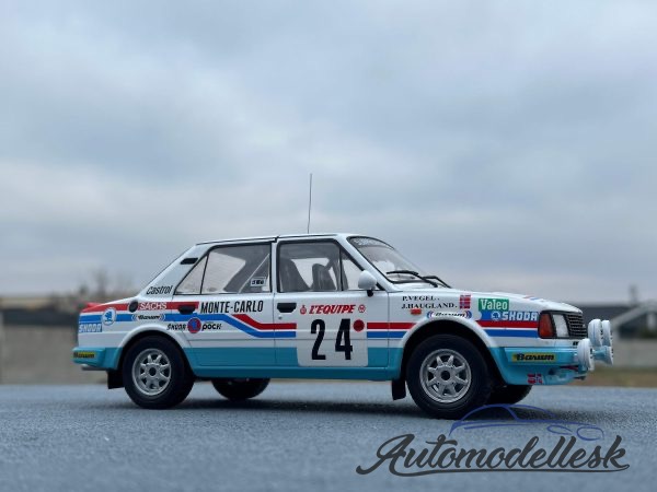 Model auta rally Škoda 130 L