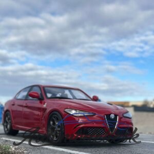 Model auta Alfa Romeo Giulia, Quadrifoglio červená, 2019