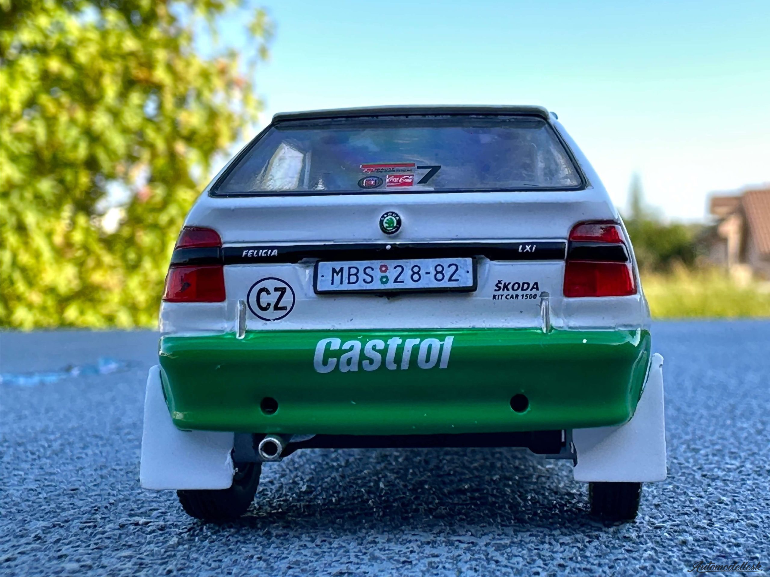 Model auta rally ŠKODA Felicia Kit Car Model auta rally ŠKODA Felicia Kit Car