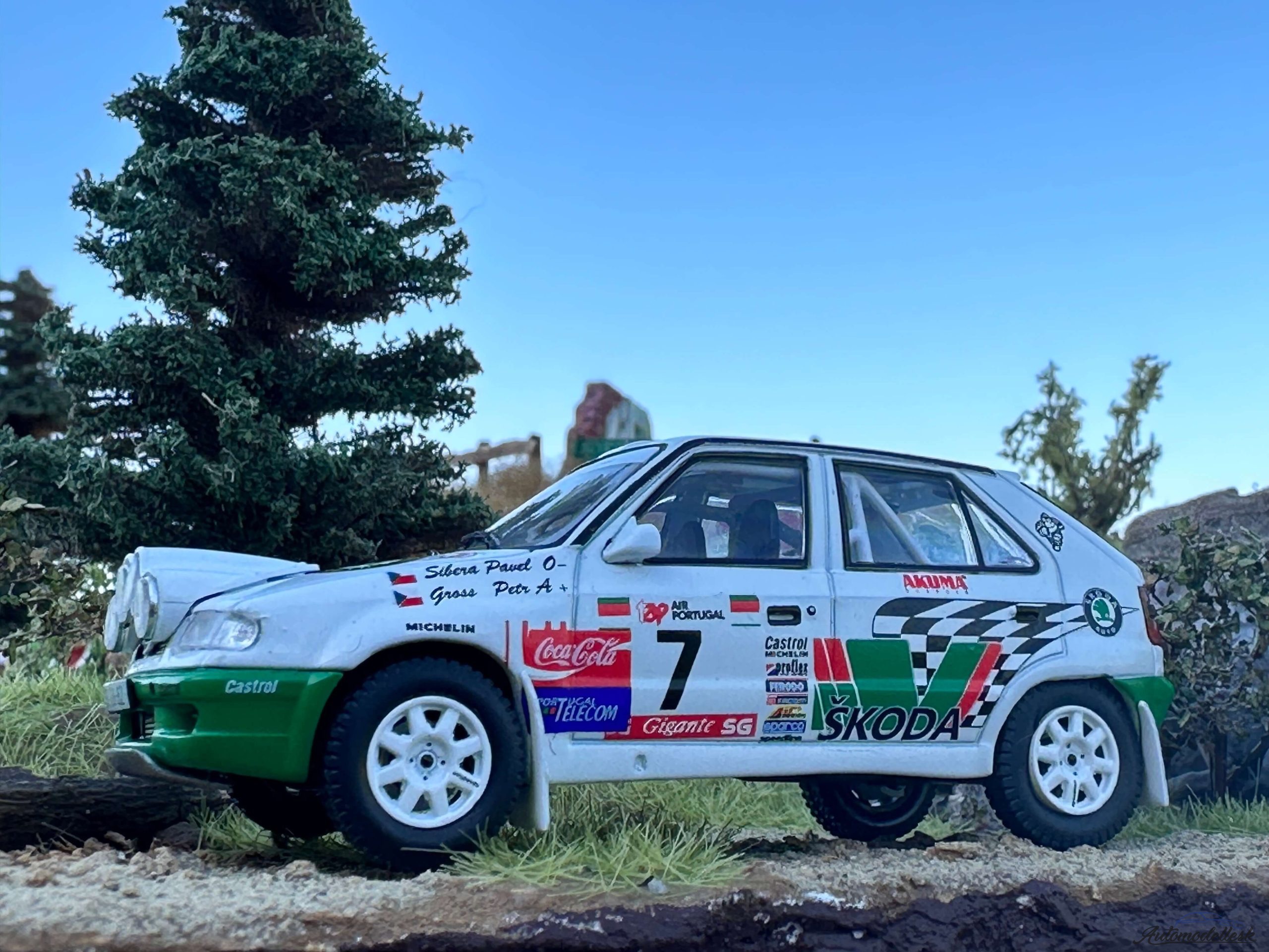 Model auta rally ŠKODA Felicia Kit Car Model auta rally ŠKODA Felicia Kit Car