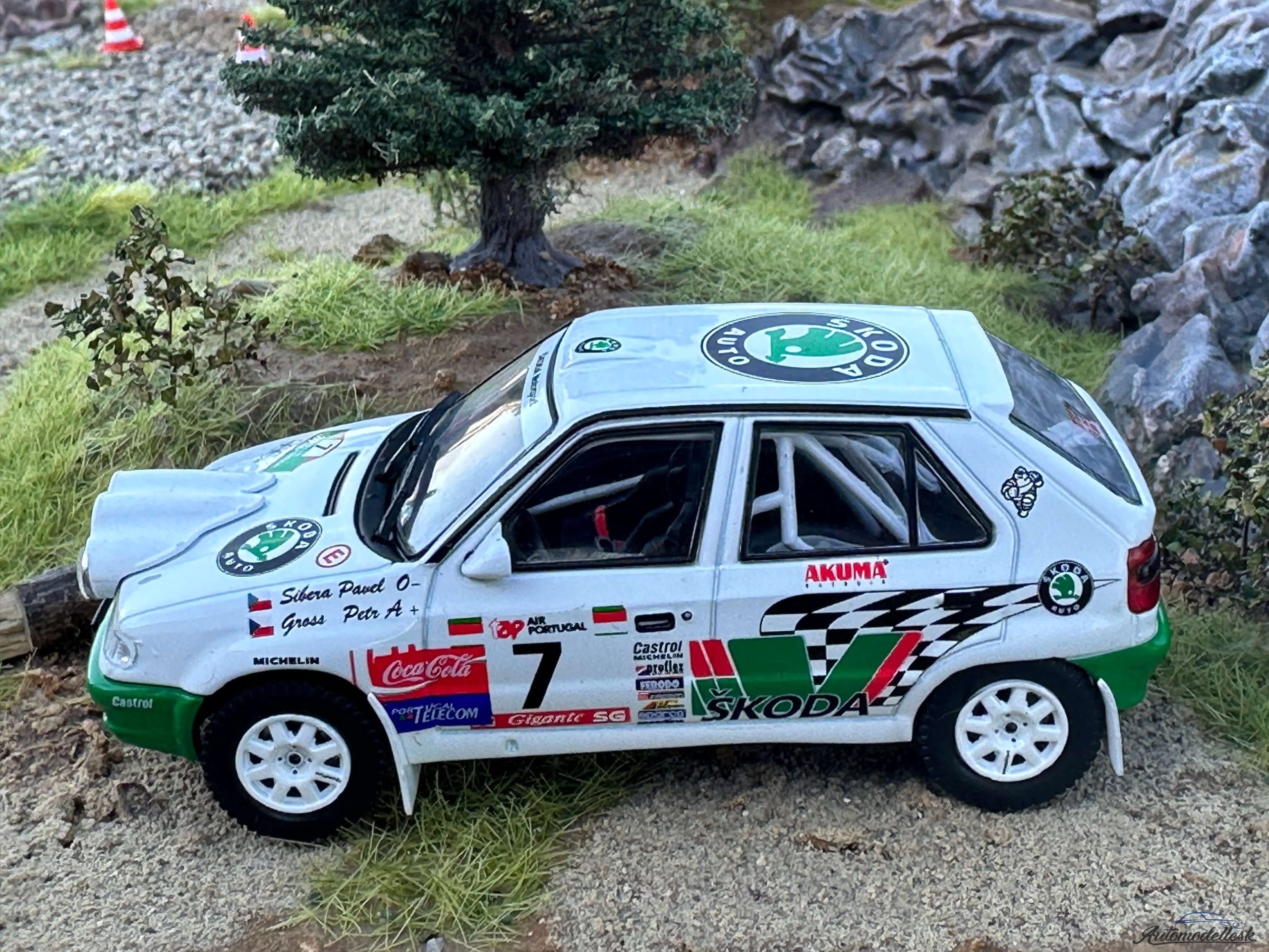 Model auta rally ŠKODA Felicia Kit Car Model auta rally ŠKODA Felicia Kit Car