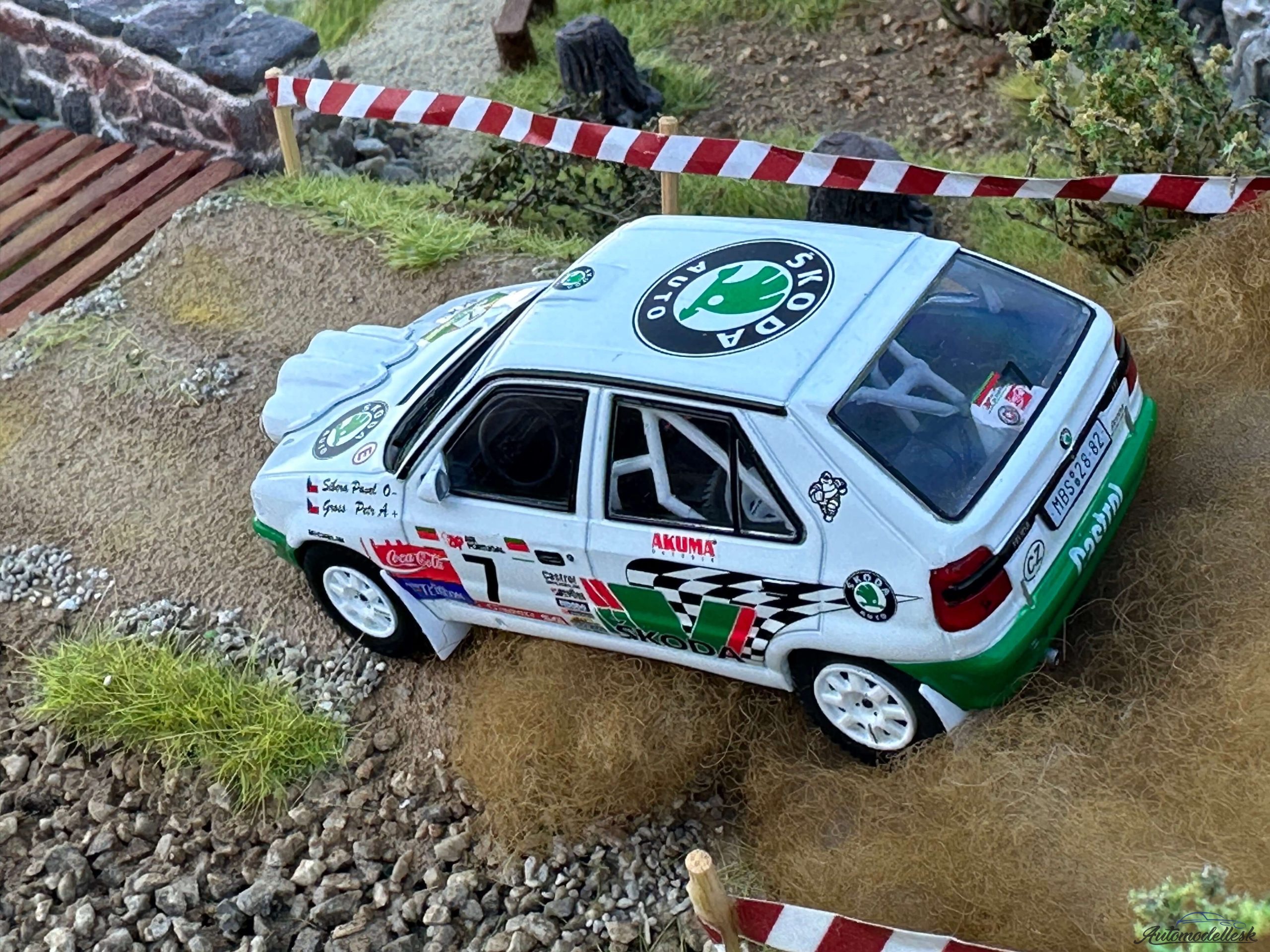 Model auta rally ŠKODA Felicia Kit Car Model auta rally ŠKODA Felicia Kit Car