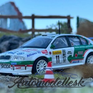 Model auta rally ŠKODA Octavia WRC