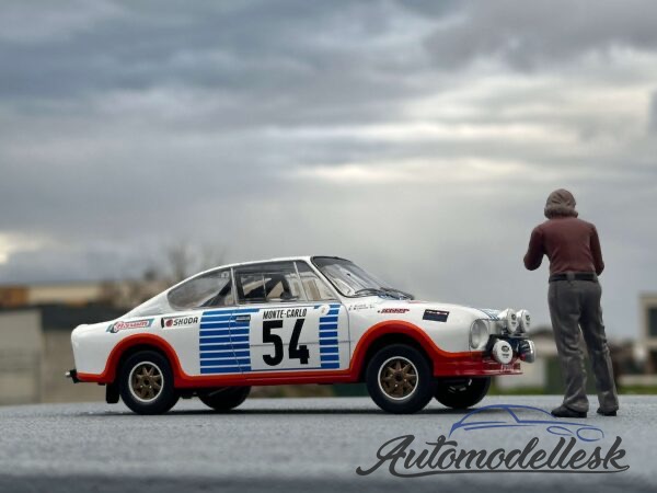 Model auta rally Škoda 130 RS