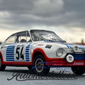 Model auta rally Škoda 130 RS