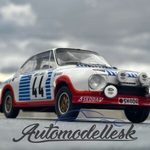 Model auta rally Škoda 130 RS