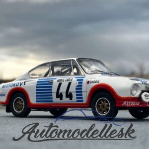 Model auta rally Škoda 130 RS