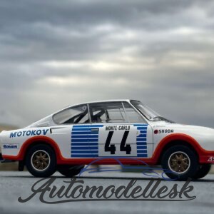 Model auta rally Škoda 130 RS