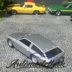 Model auta Lamborghini 4000GT flying star ii, strieborná, 1966