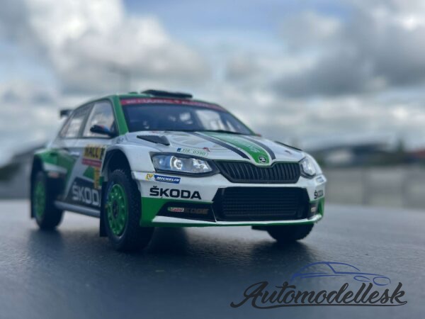 Model auta rally Škoda Fabia R5