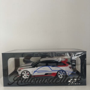 Model auta AUDI RS 6 GT ARKONA WHITE 2024.