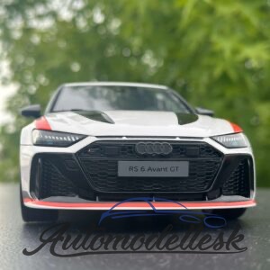 Model auta AUDI RS 6 GT ARKONA WHITE 2024.