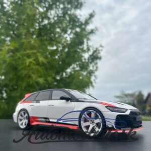 Model auta AUDI RS 6 GT ARKONA WHITE 2024.