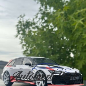Model auta AUDI RS 6 GT ARKONA WHITE 2024.