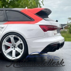 Model auta AUDI RS 6 GT ARKONA WHITE 2024.