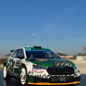 Model auta rally Škoda Fabia Rally2, No.24, Rallye WM, Rally Monte Carlo, 2023