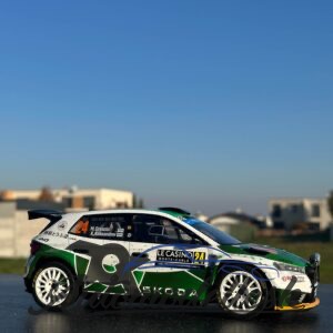 Model auta rally Škoda Fabia Rally2, No.24, Rallye WM, Rally Monte Carlo, 2023